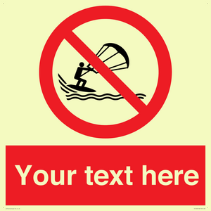 Custom No kite surfing